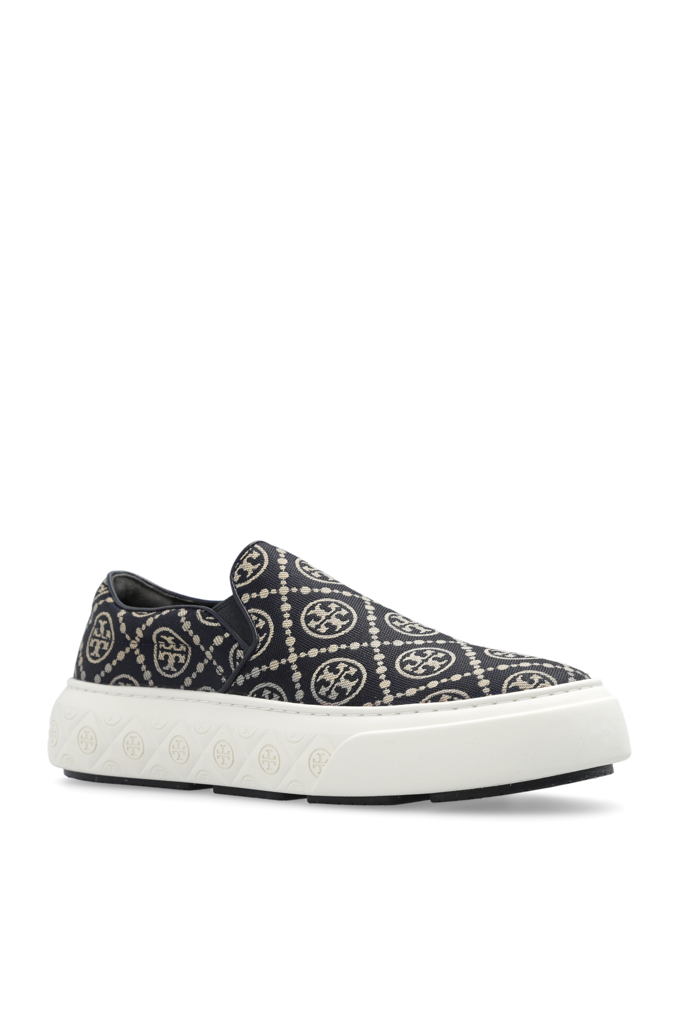 on shoes Tory Burch - Navy blue 'Ladybug' slip - mizuno wave